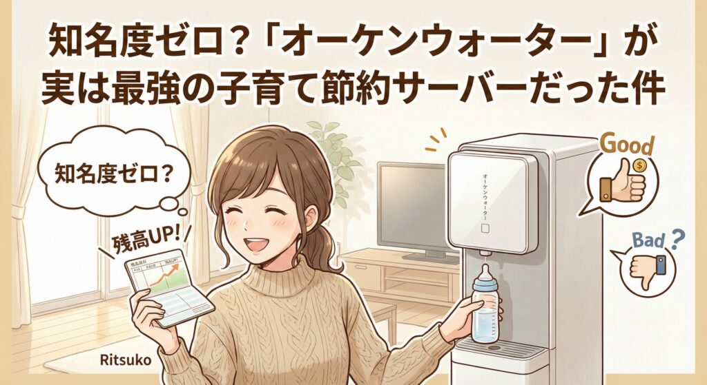 【レビュー】知名度ゼロ？「オーケンウォーター」が実は最強の節約サーバーだった件