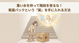 【2階リビング】重い水を持って階段を登るな！軽量パックという「翼」を手に入れる方法